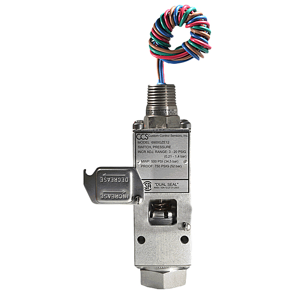 6900GZE16 New CCS 6900GZE Series Pressure Switch